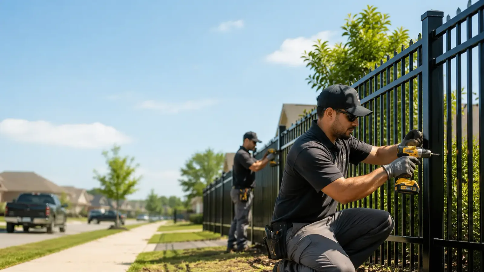 Metal Fence Installation in Port Sulphur, LA